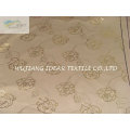 Gold Printed Suede Blackout Fabric for Hometextile